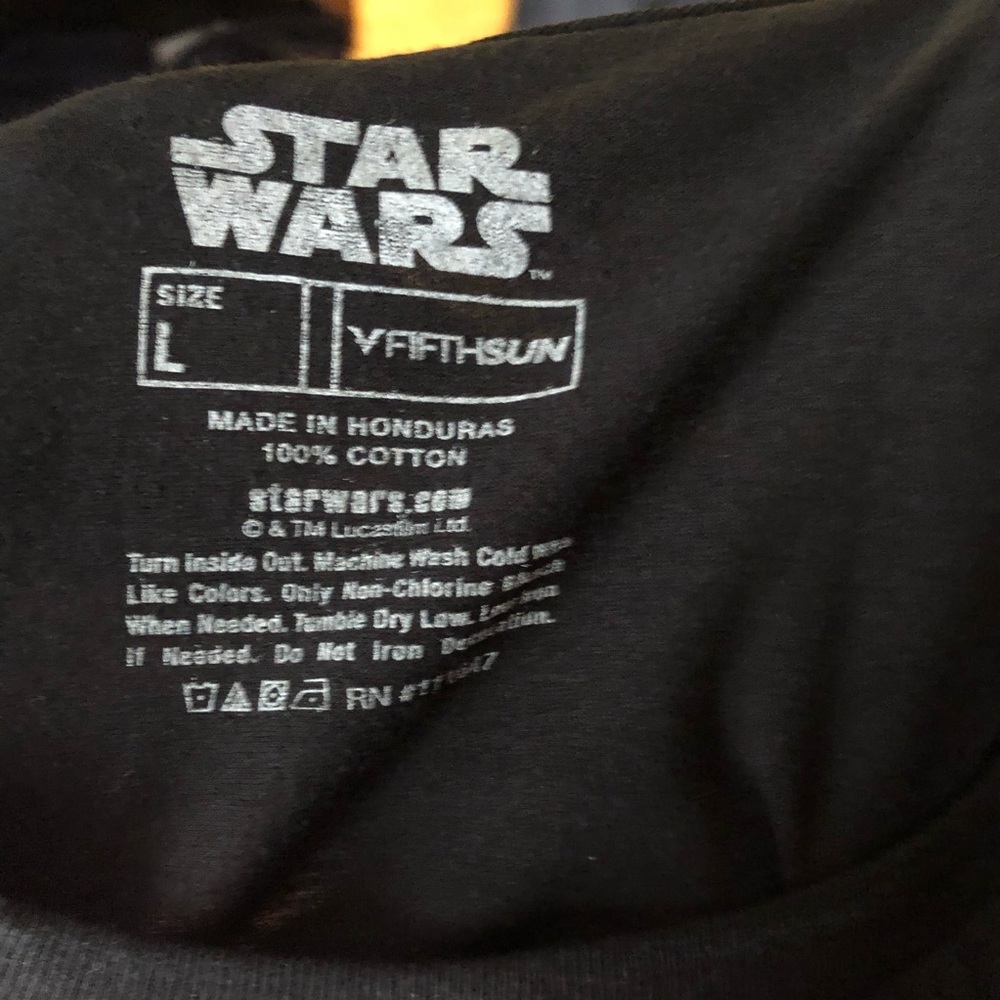 Star Wars NWT Baby Yoda T-shirt L - Picture 7 of 7